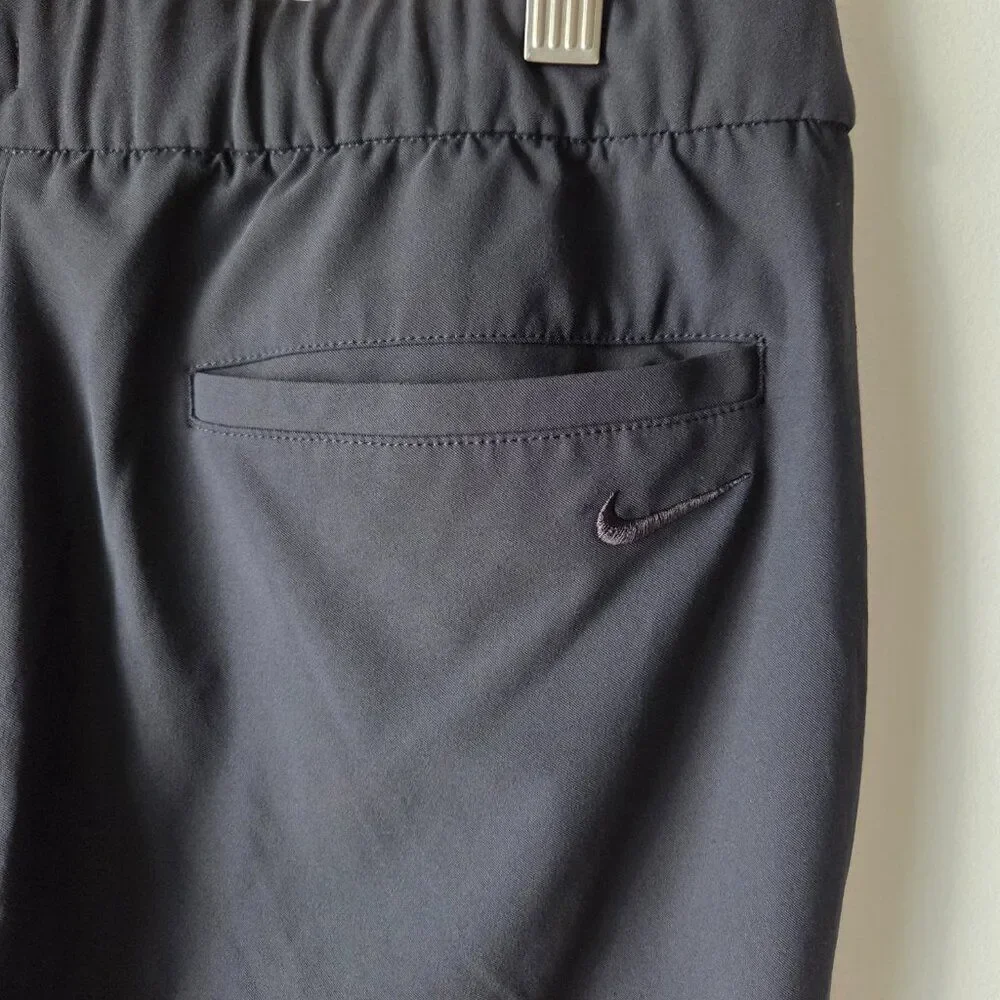 EUC NIKE BLACK DRI FIT RELAXED PANTS SIZE M WOMENS